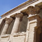 Columns Egyptian Temple